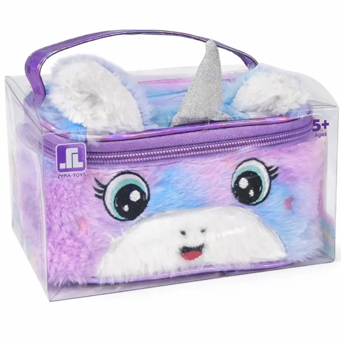 Kids Unicorn Cosmetic Storage Bag 1 Piece Plush Toy