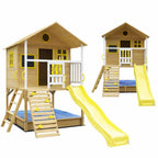 Kids Wooden Cubby House Outdoor Playhouse