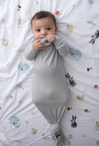 Grey Komfies Knotted Gown