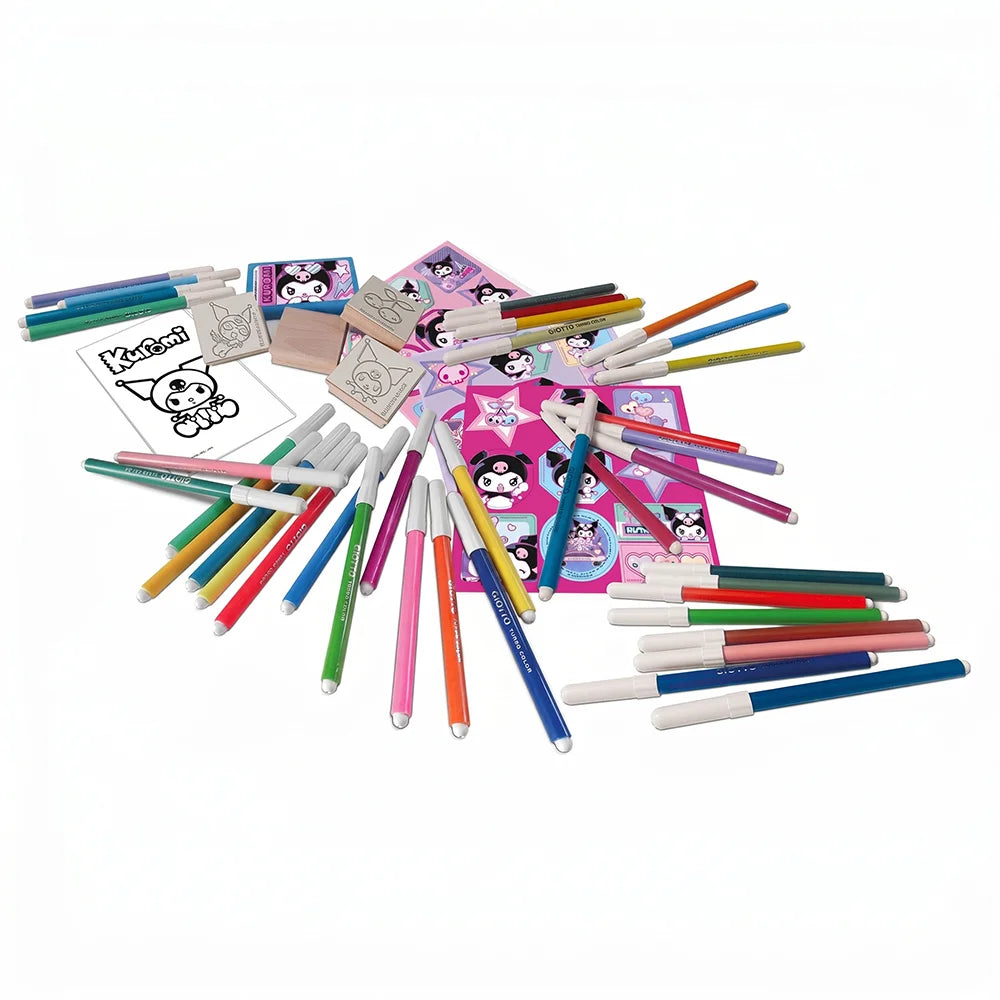 Kuromi Stamp & Coloring Set