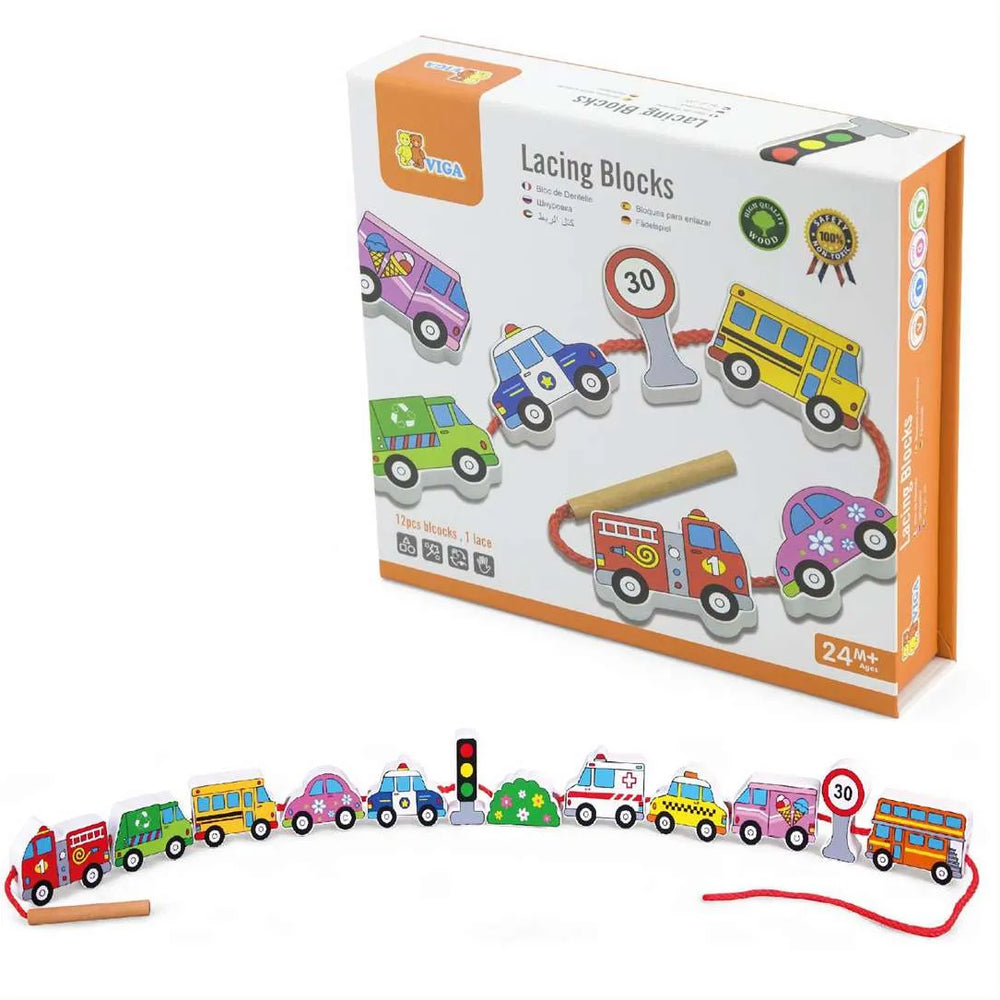 Lacing Blocks - Transportation