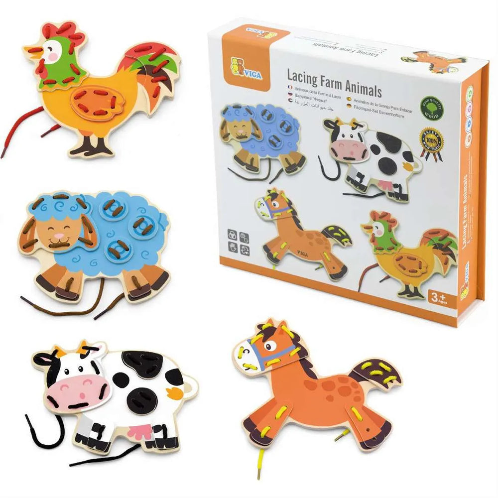 Lacing Farm Animals