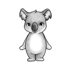 Lala the Koala Wall Sticker