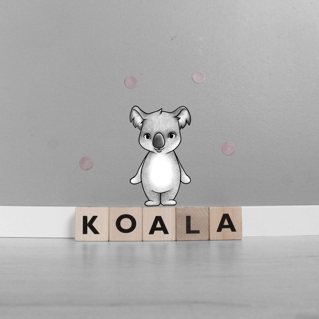 Lala the Koala Wall Sticker