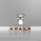 Lala the Koala Wall Sticker