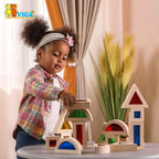viga Large Color Blocks 16pcs Set