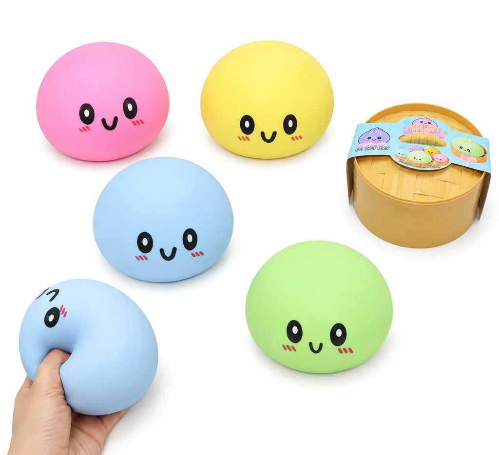 Large Squeezy Dumplings Squishy Toy 18CM Sold Individually