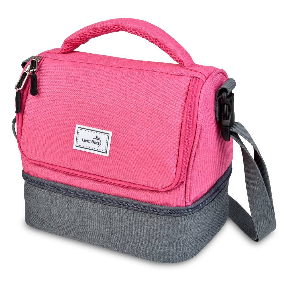 Lunchbots Deluxe Lunch Bag - Pink