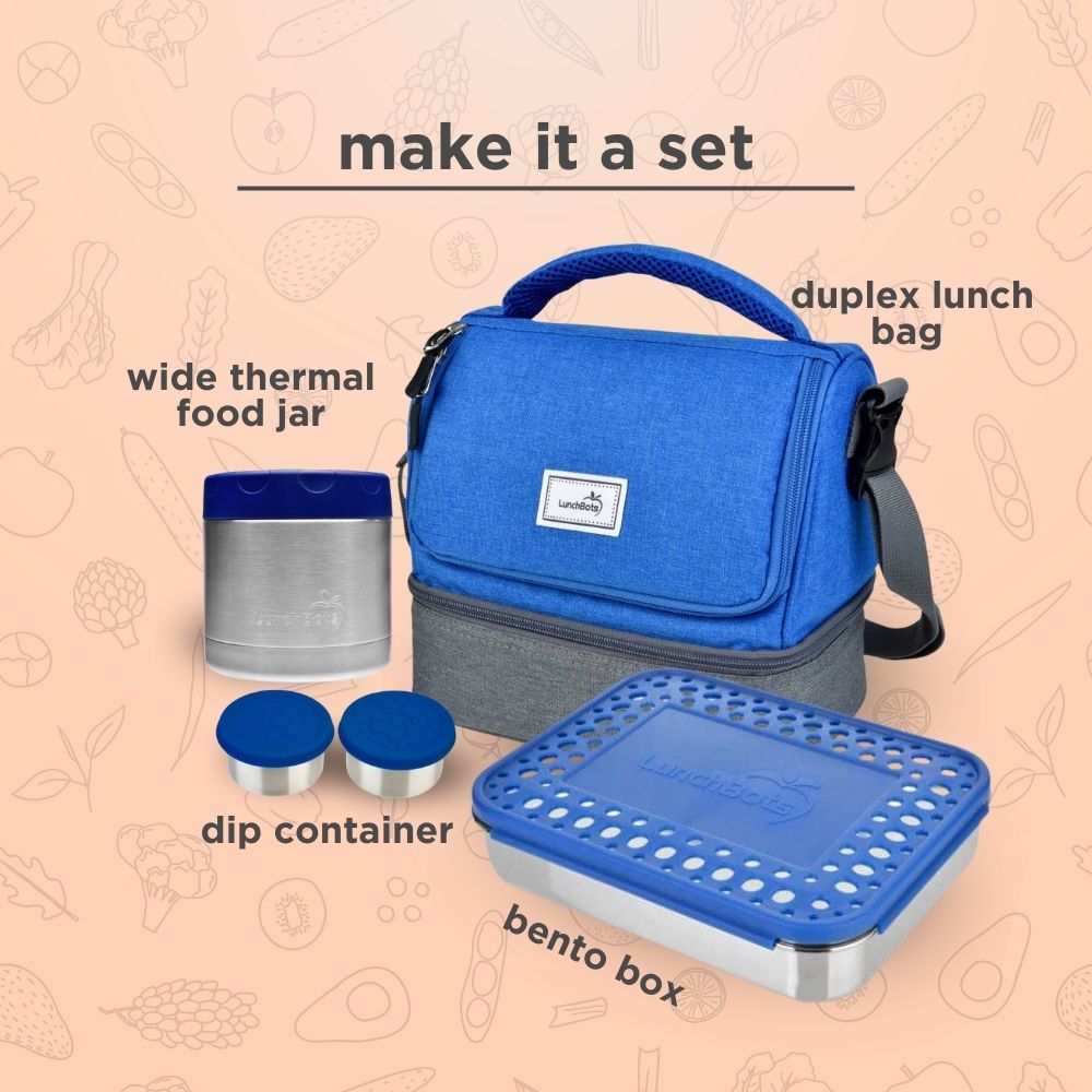 Lunchbots Deluxe Lunch Bag - Royal