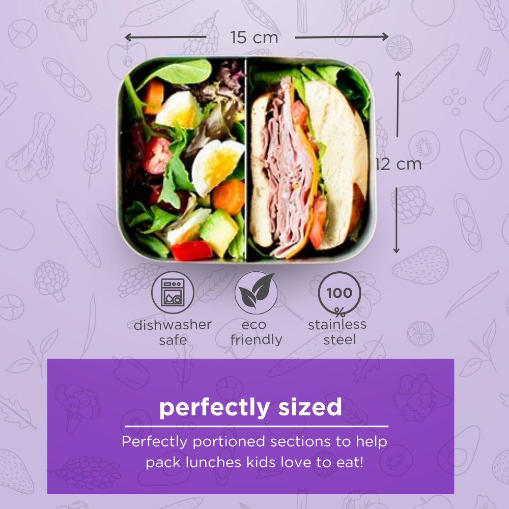 Lunchbots Medium Duo - Pink