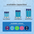 Lunchbots Thermal Dots - 12oz - Aqua