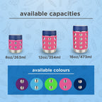 Lunchbots Thermal Dots - 12oz - Pink