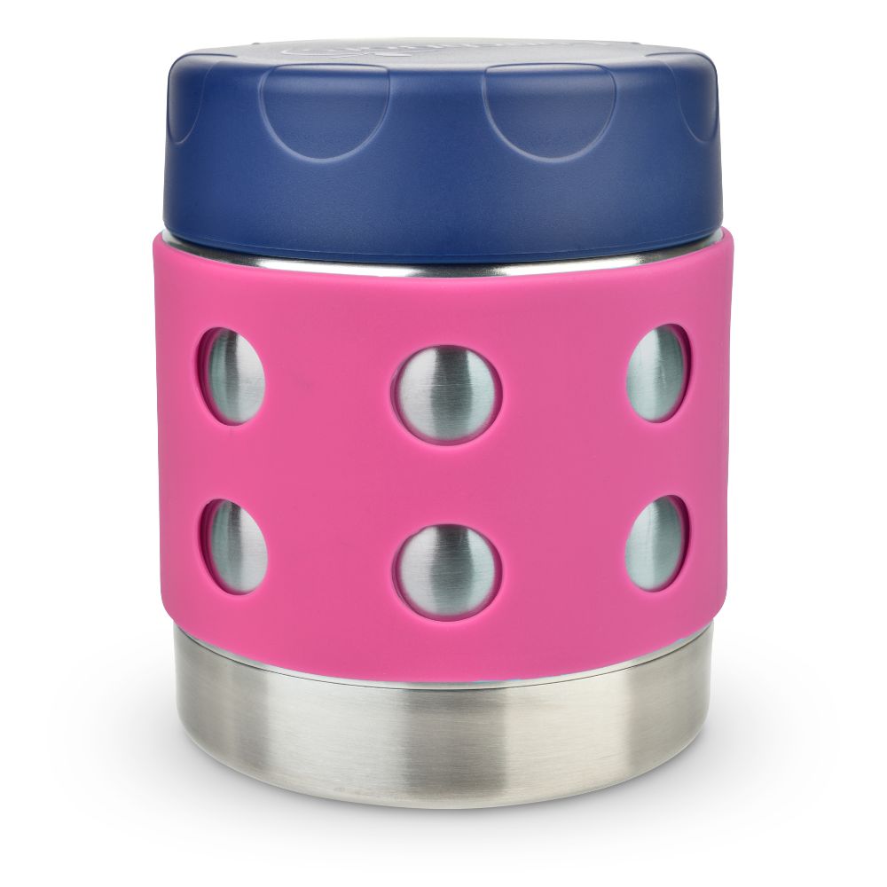 Lunchbots Thermal Dots - 8oz - Pink