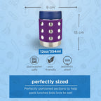 Lunchbots Thermal Dots - 12oz - Purple