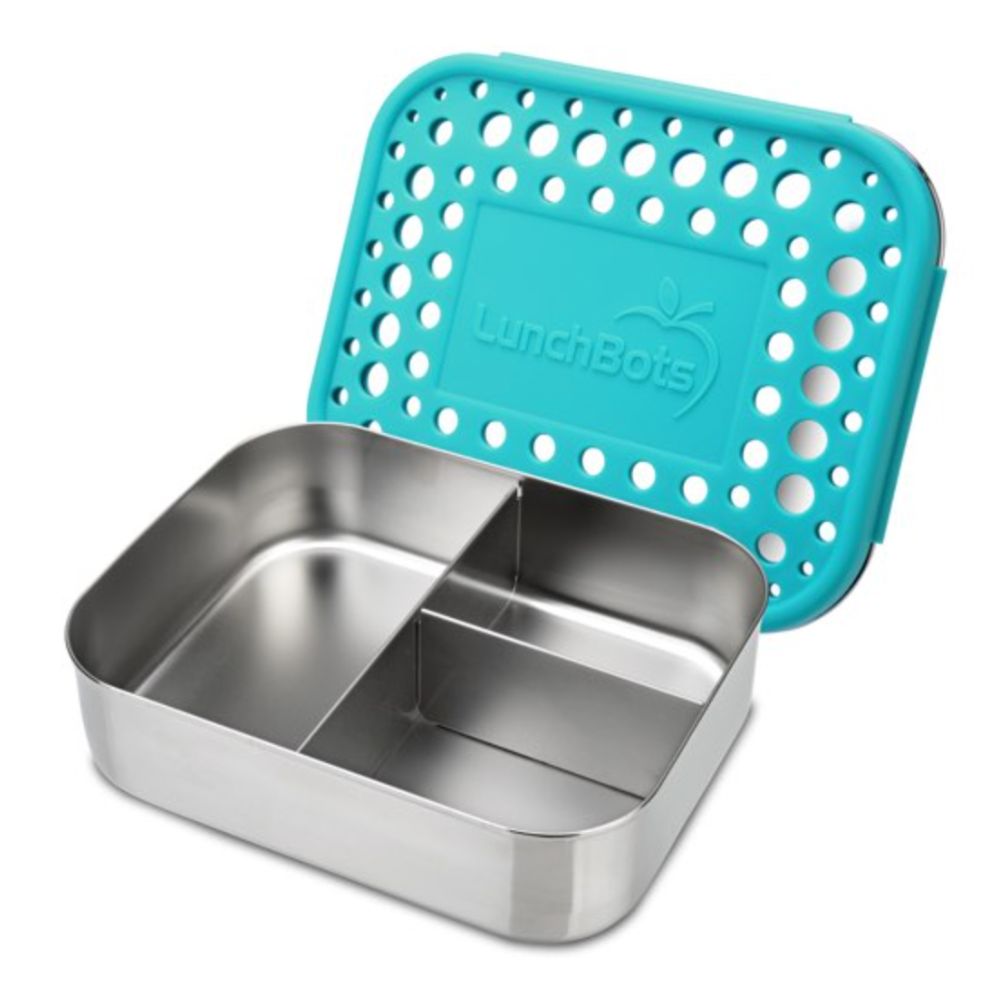 Lunchbots Medium Trio - Aqua