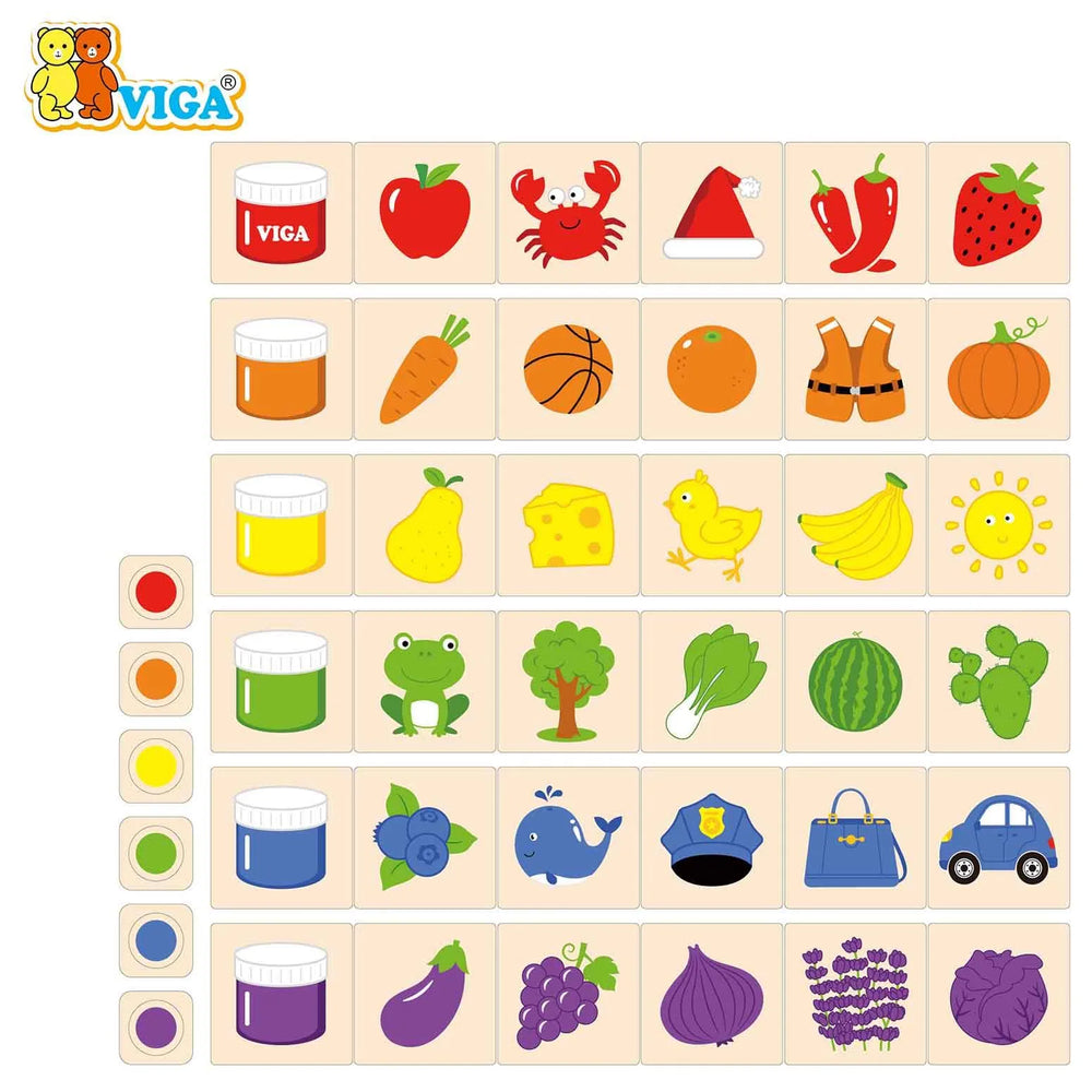 Learning Colors Puzzle Set
