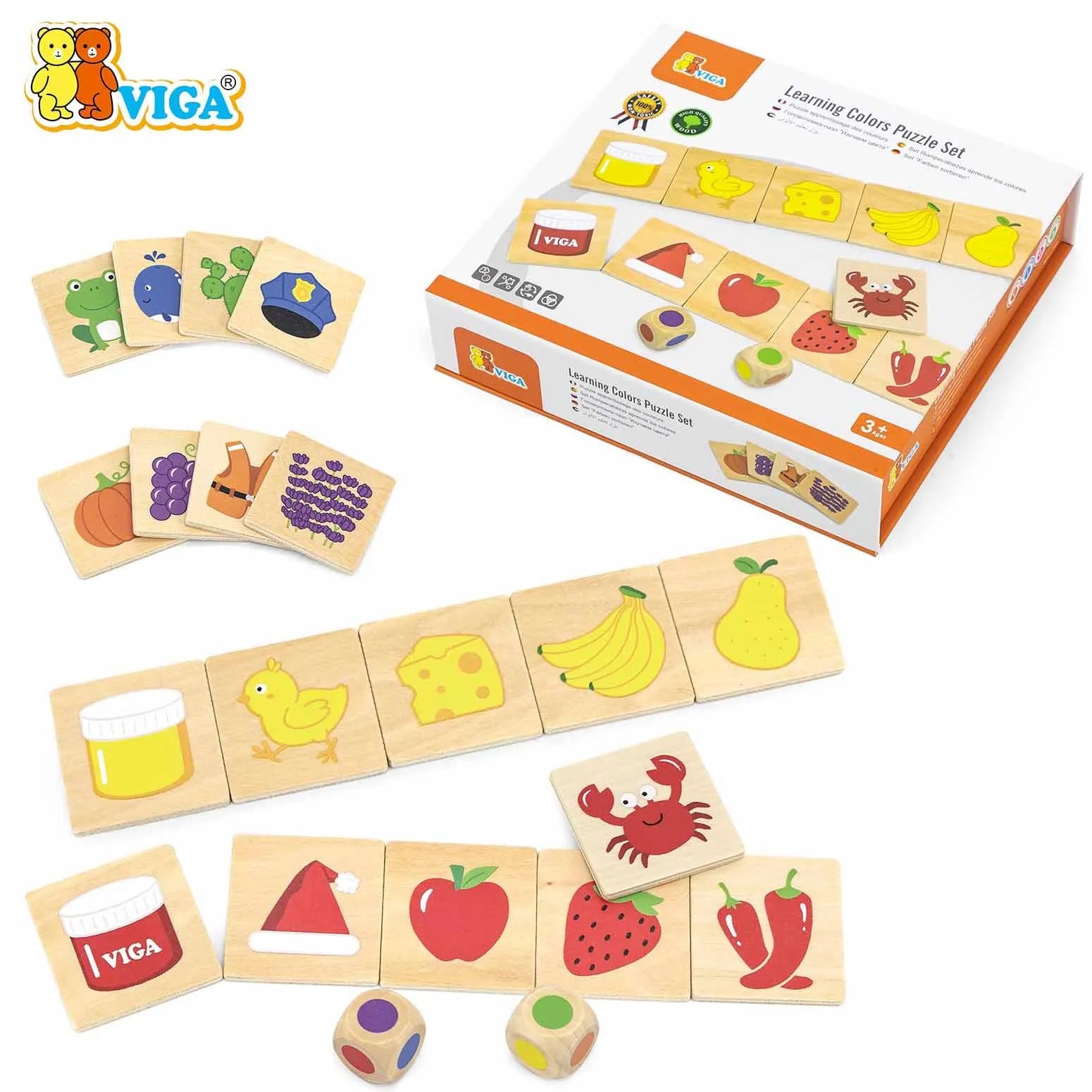 Learning Colors Puzzle Set