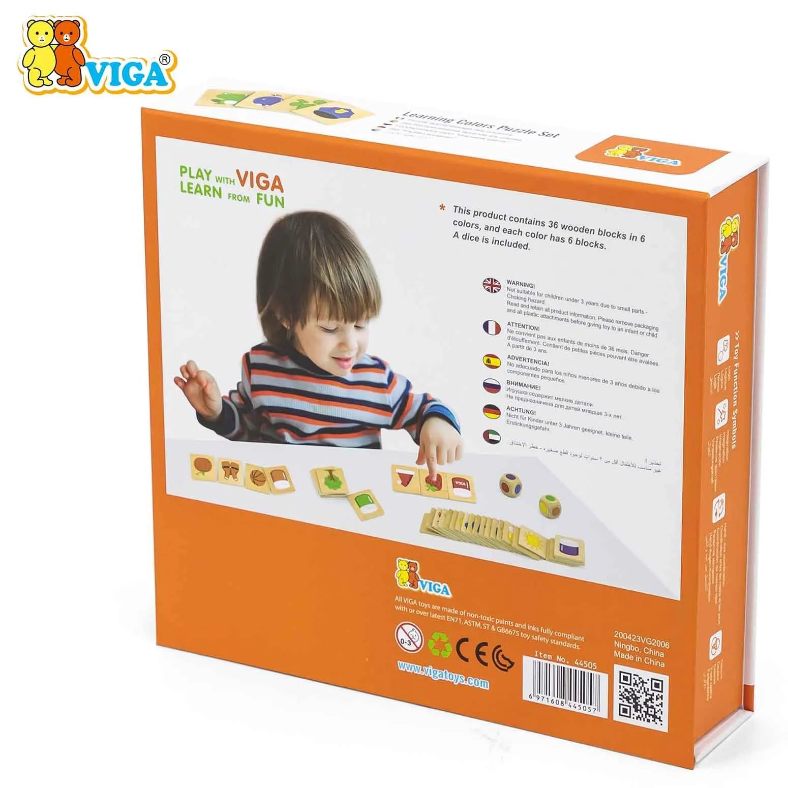 Learning Colors Puzzle Set
