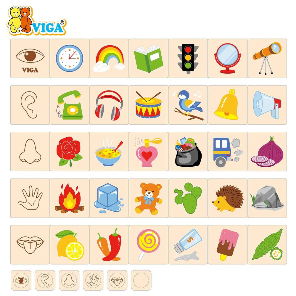 Learning Senses Puzzle Set