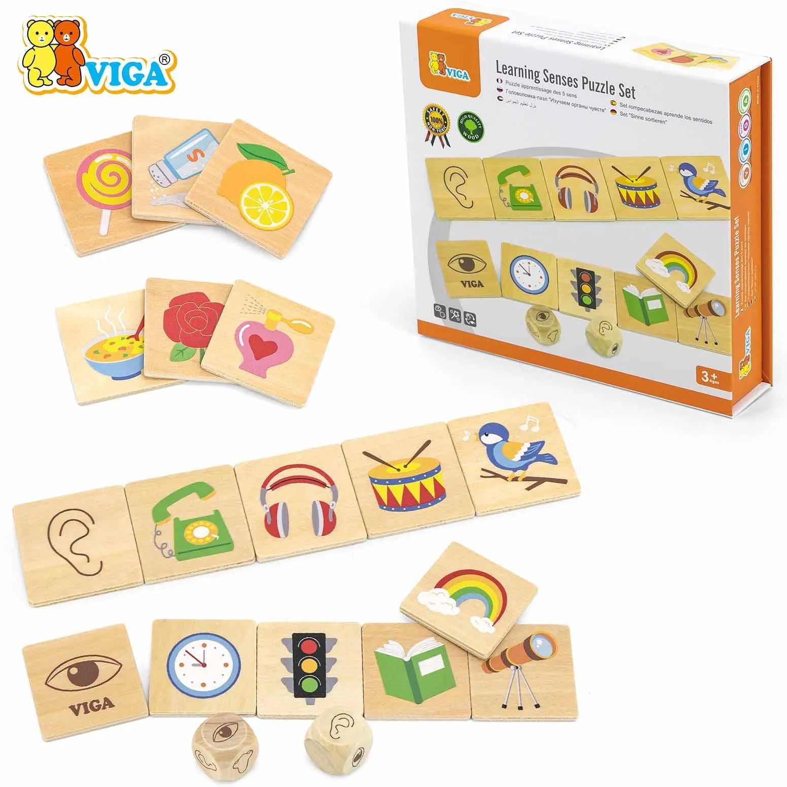 Learning Senses Puzzle Set
