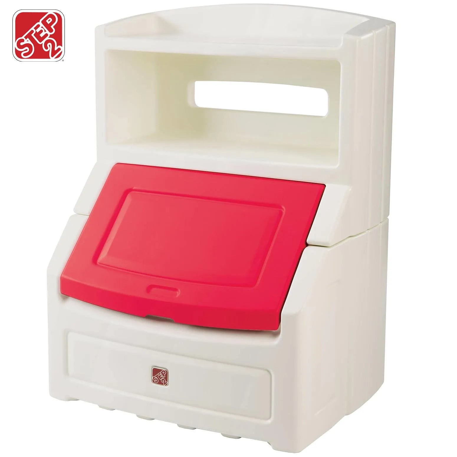 Step2 L&H BOOKCASE STORAGE CHEST,RED - Kraft Carton