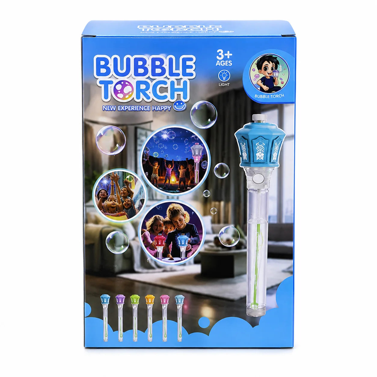 Light-Up Bubble Torch