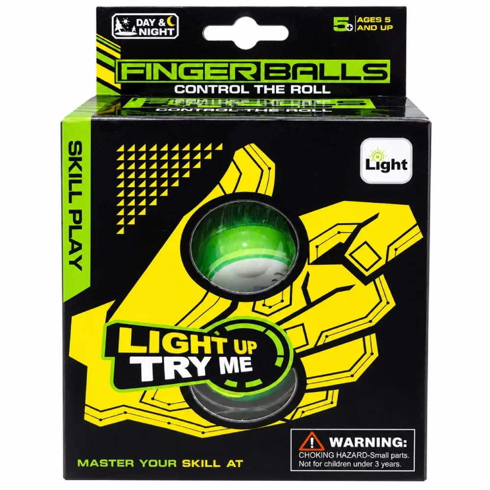 Light Up Finger Ball Toy