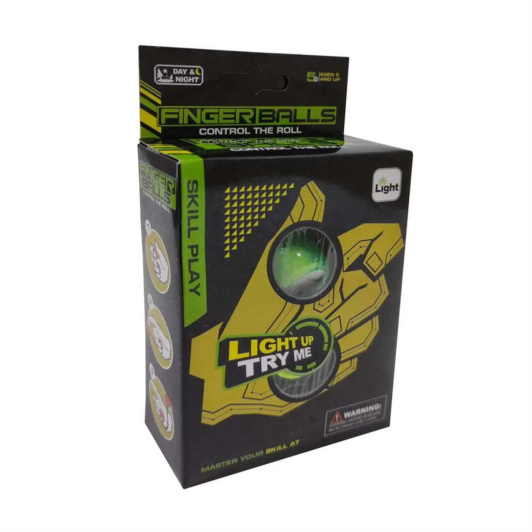 Light Up Finger Ball Toy