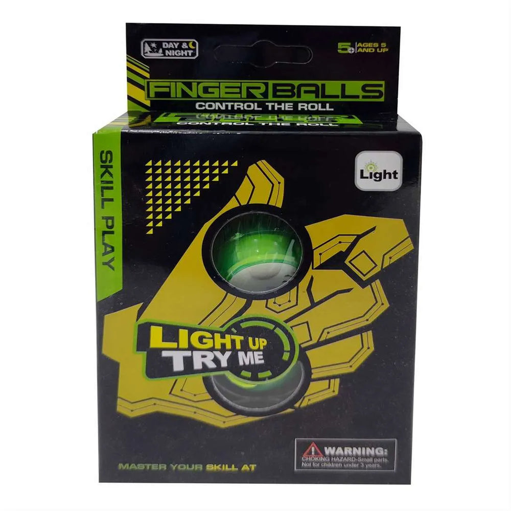 Light Up Finger Ball Toy