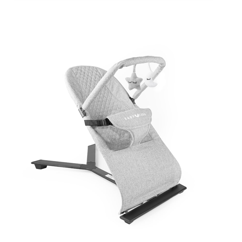BABY FURN - GREY BOUNCER