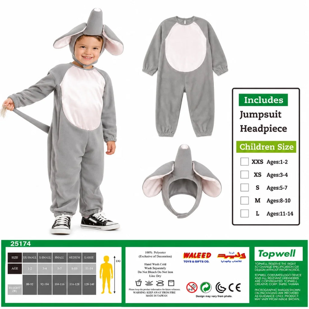 Li'L Elephant Costume For Kids