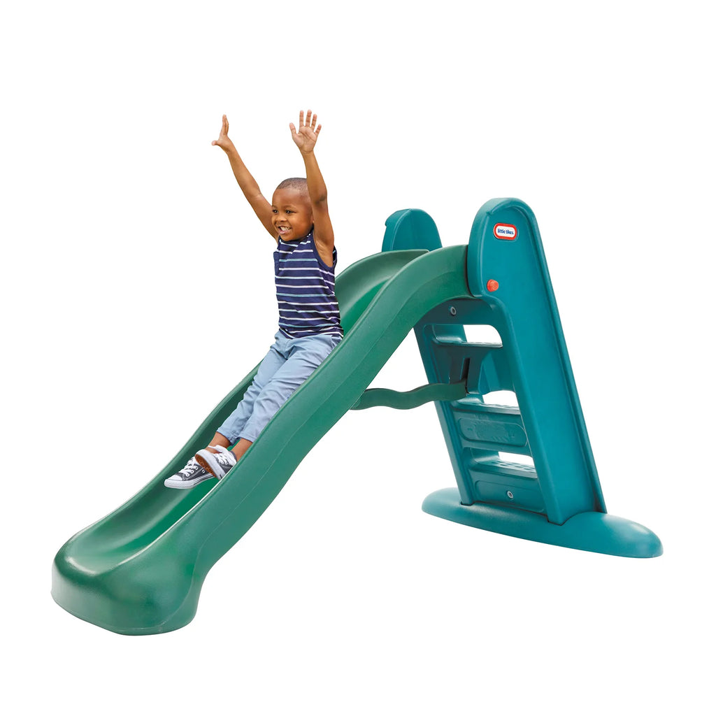 Little Tikes Foldable Kids Slide Indoor Outdoor Garden Play
