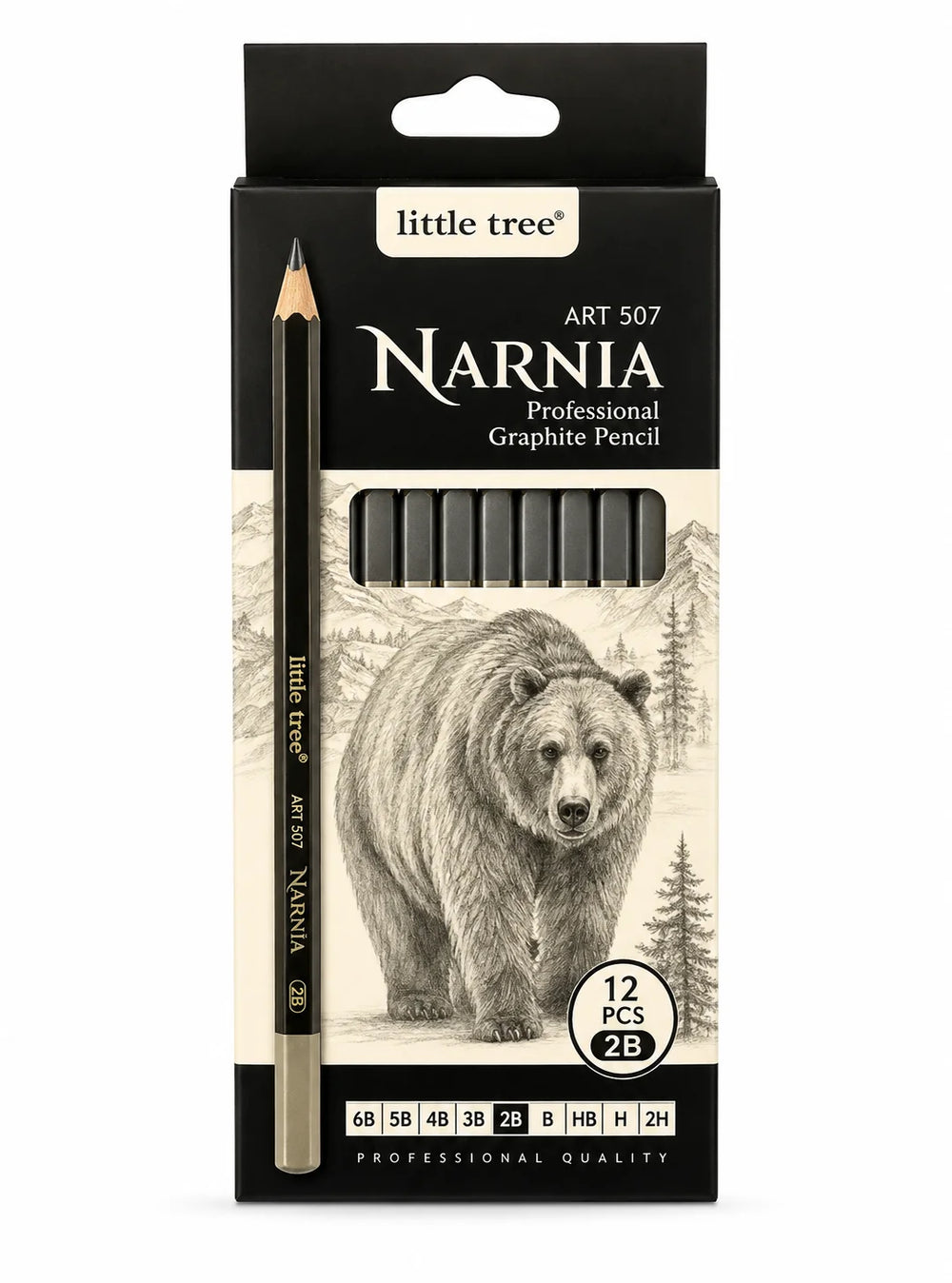 Little tree Professional Graphite pencil set-AT701201