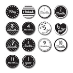 Babys first year blanket & card set love beyond measure