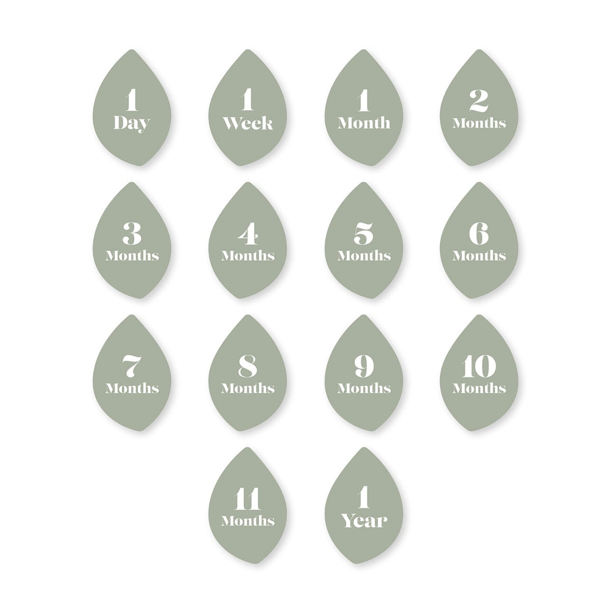 Lulujo Baby's First Year Blanket&Cards Set - Sweet as a Peach