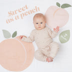 Lulujo Baby's First Year Blanket&Cards Set - Sweet as a Peach