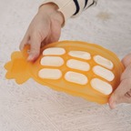 Haakaa Silicone Pineapple Nibble Tray - Pea Green