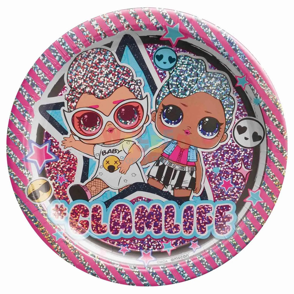 LOL SURPRISE TOGETHER P.PLATE-8PCS