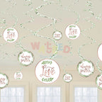 LOVE AND LEAVES SPIRAL DECORATION