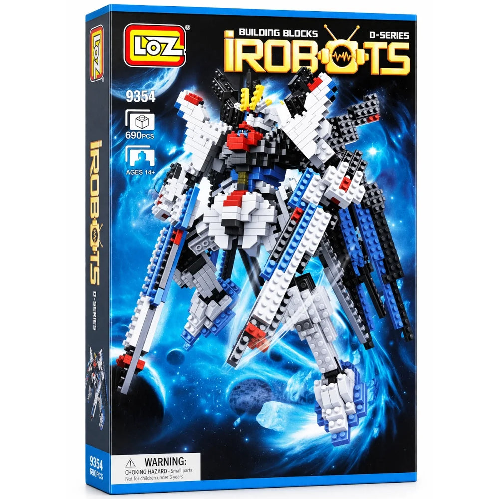 LOZ IROBOT Building Blocks Set 690 Pieces STEM Kids Toy