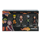 MINIX Naruto Shippuden Collectible Figurines Set (Naruto, Sakura, Kakashi, Itachi)
