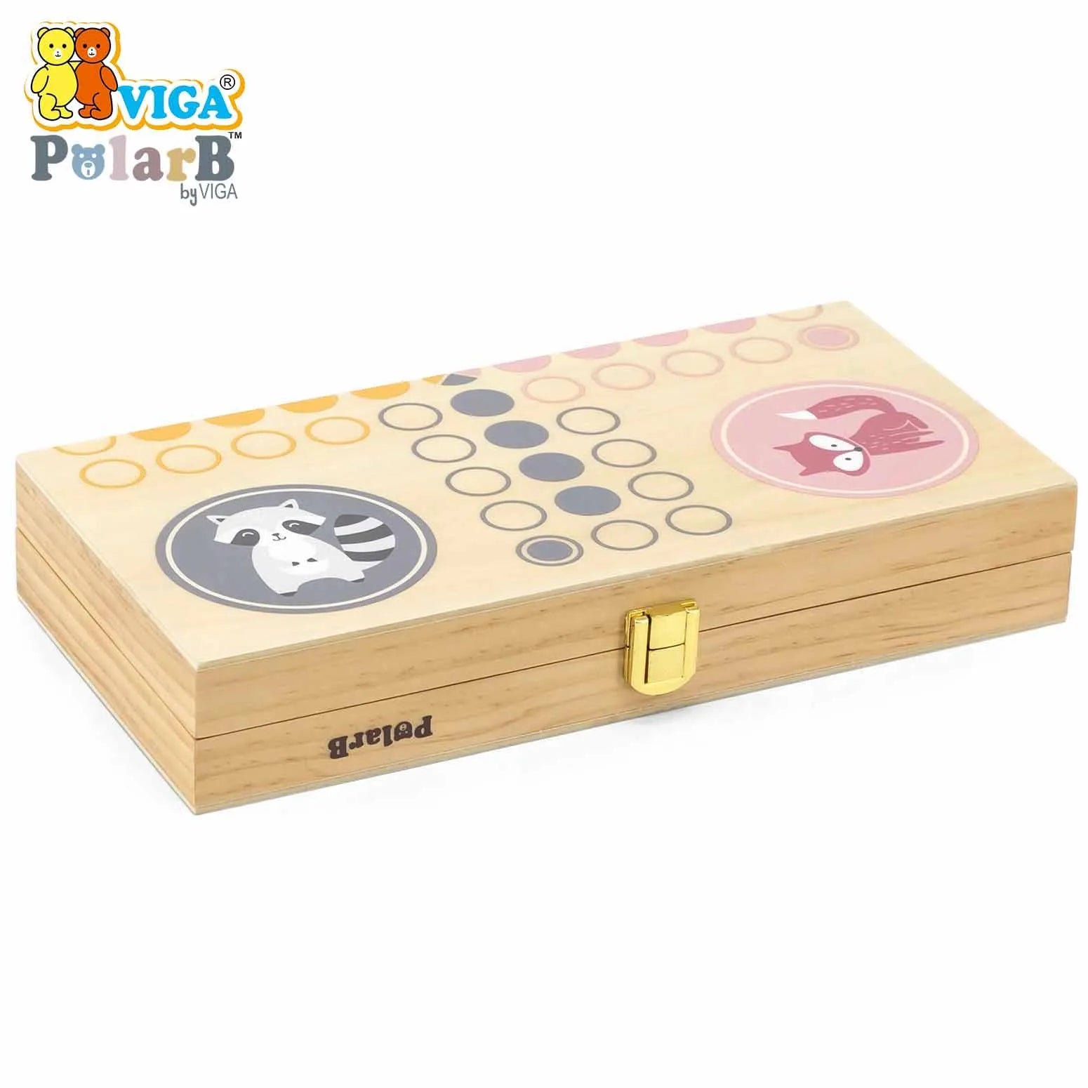 Ludo Wooden Board Game Set for Kids