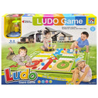 RONG FEI Giant Ludo Game Mat 180x160CM Foldable Family Toy