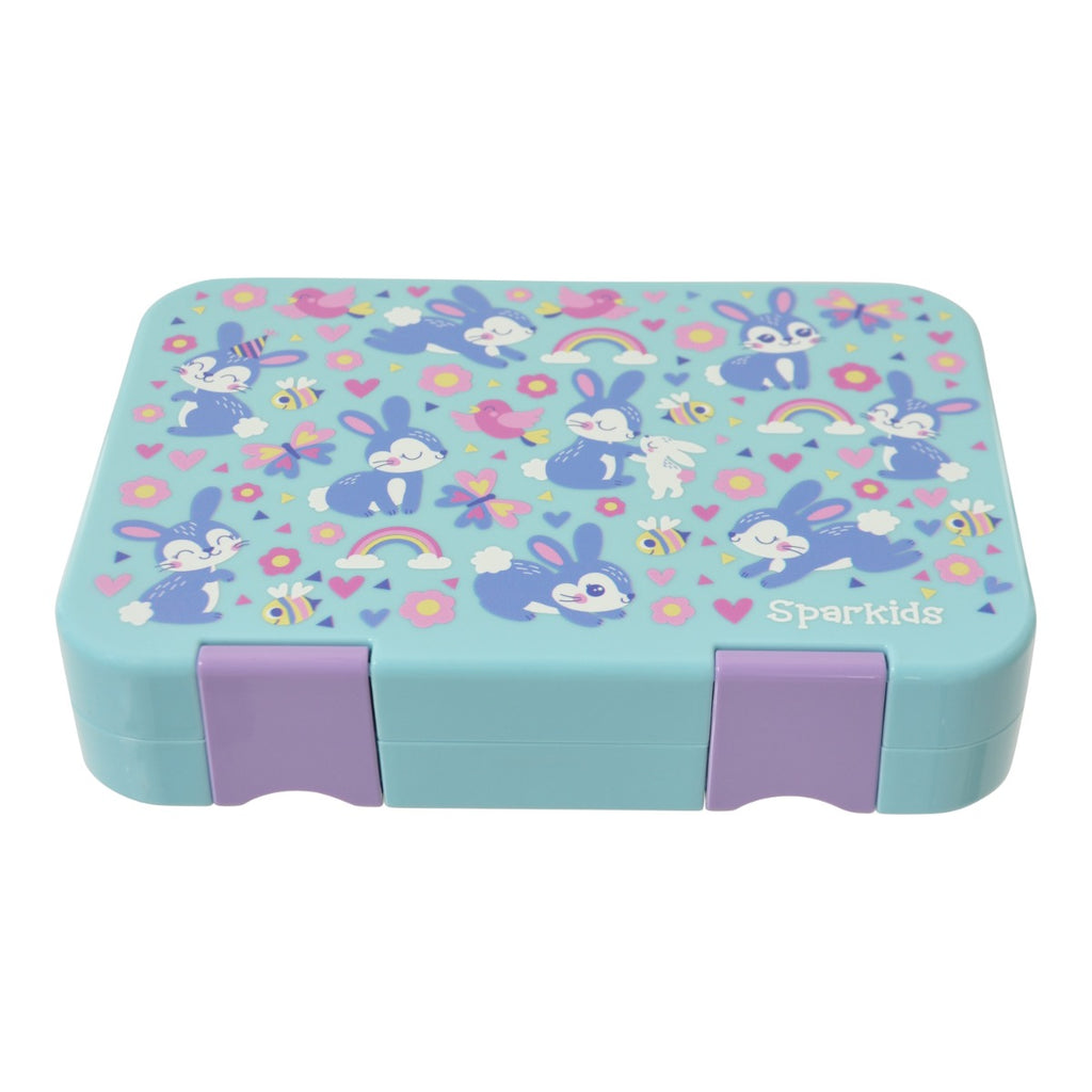 SPARKIDS - LUNCH BOX 4COMPARTMENT - RABBIT