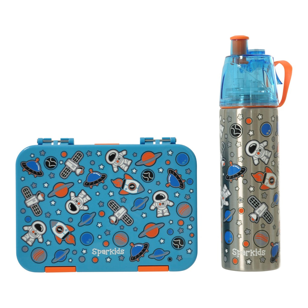 SPARKIDS - LUNCH BOX 4COMPARTMENT - SPACE
