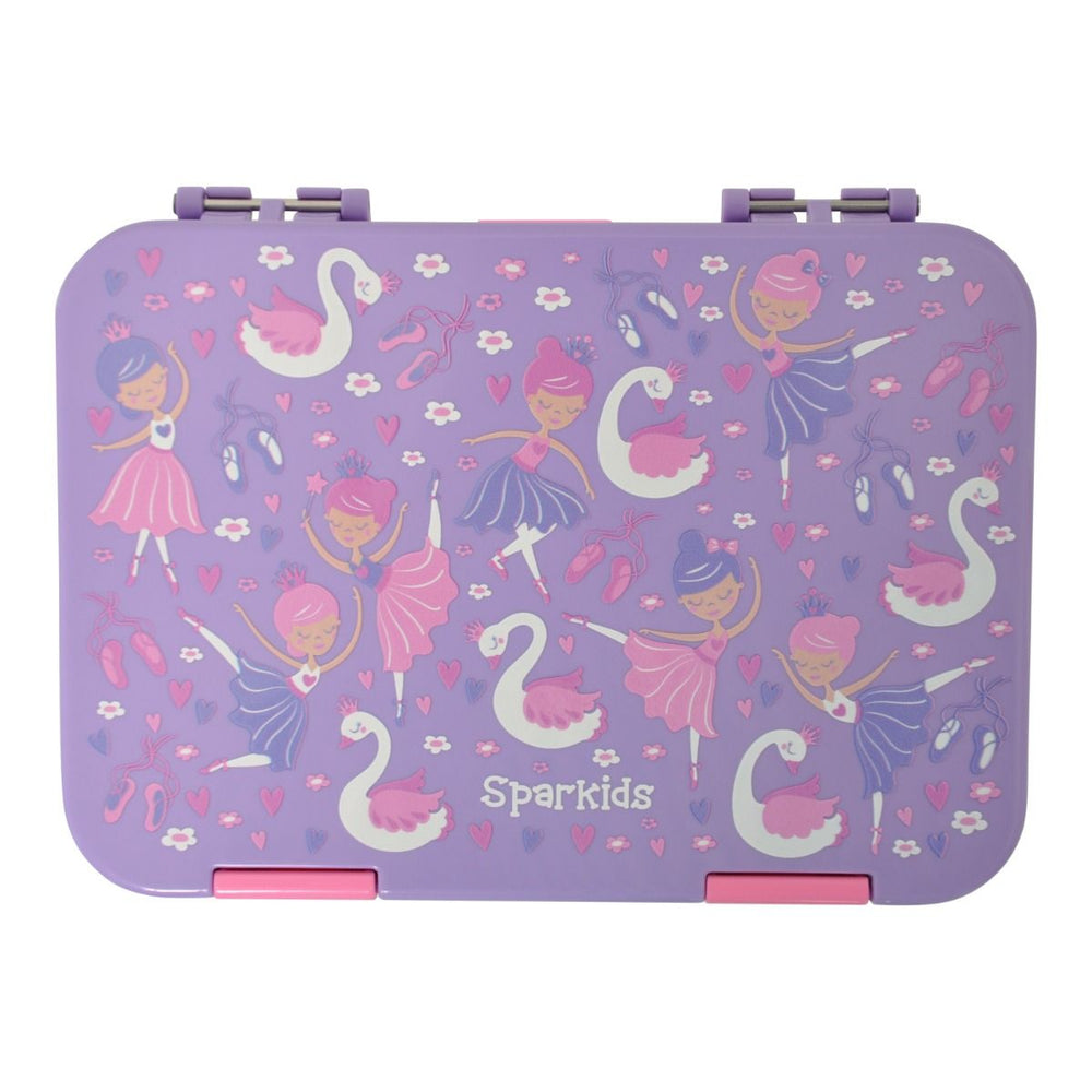 SPARKIDS - LUNCH BOX 4COMPARTMENT- BALLERINA
