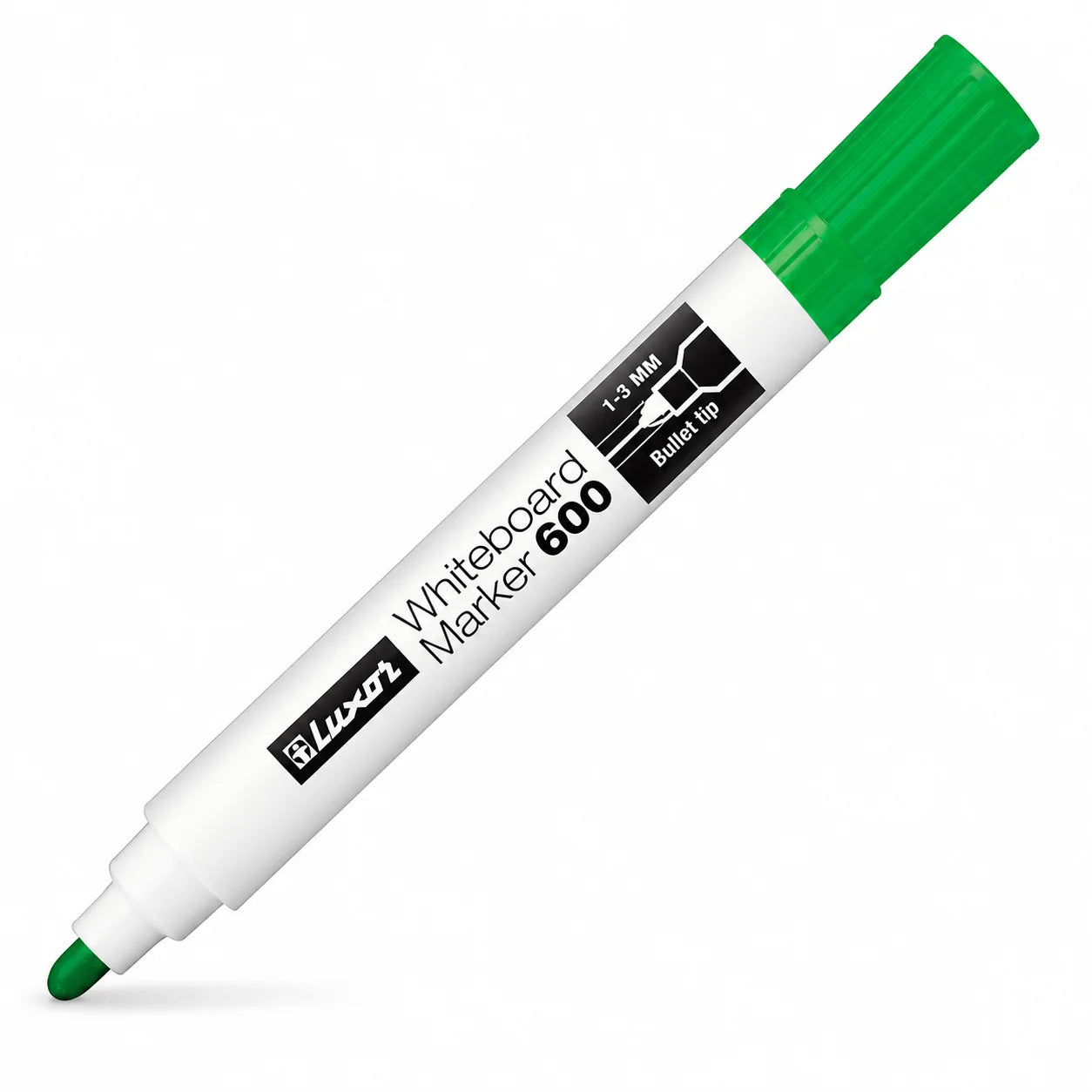 Luxor 660 Green Whiteboard Marker – 2.5 mm Chisel Tip