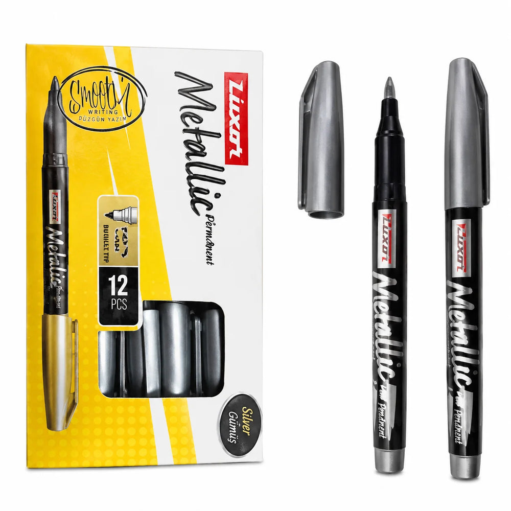 Luxor METALLIC MARKER SILVER 3486