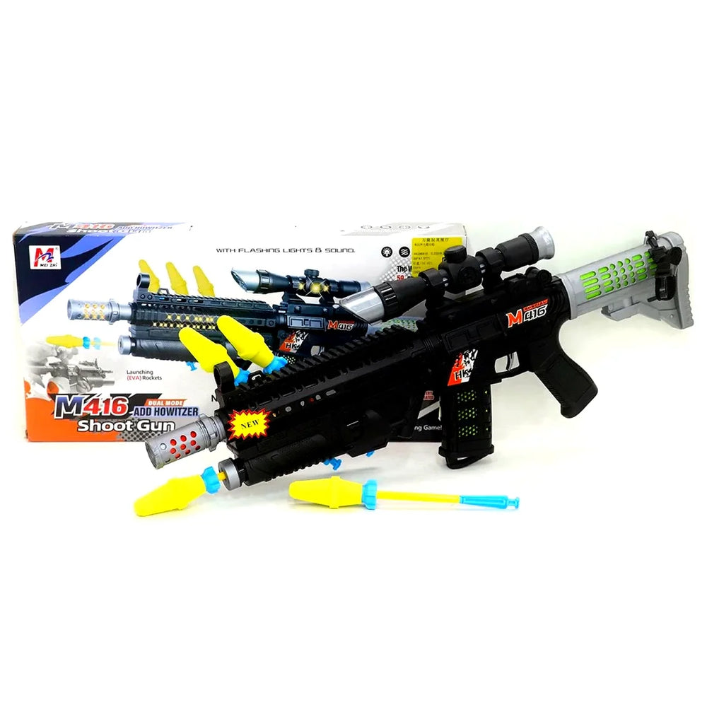 M416 Rocket Launcher Toy Gun with Lights & Sound