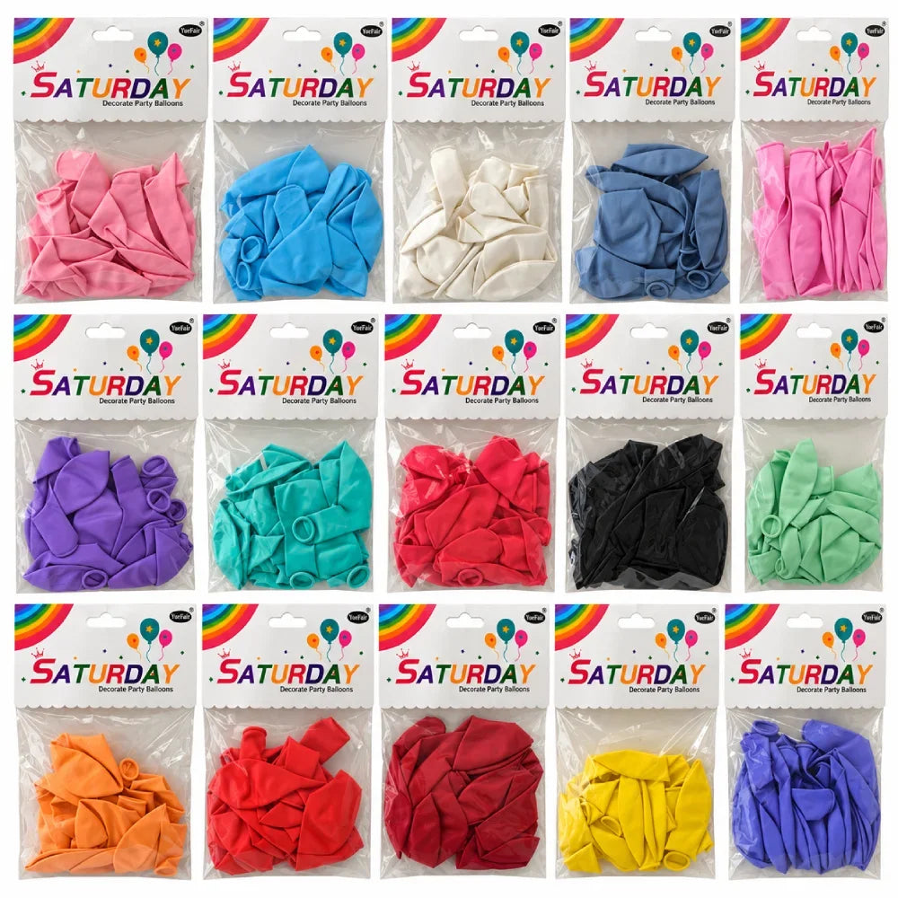 Macaron Color Balloons 18 Colors 3.2g